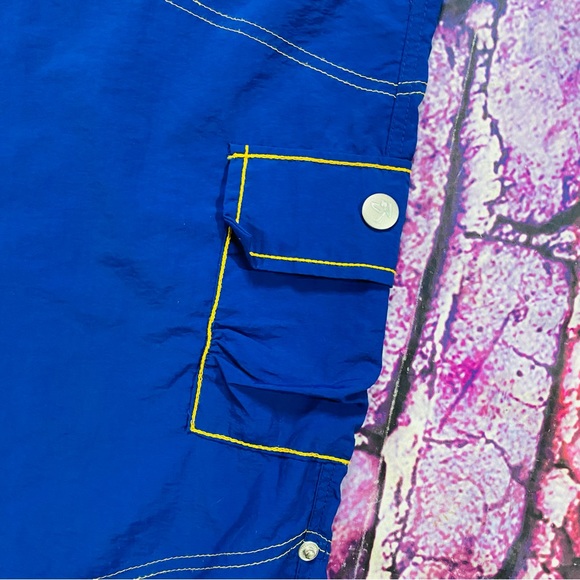 Zumba Blue baggy oversized Cargos size X-Large - Picture 3 of 5